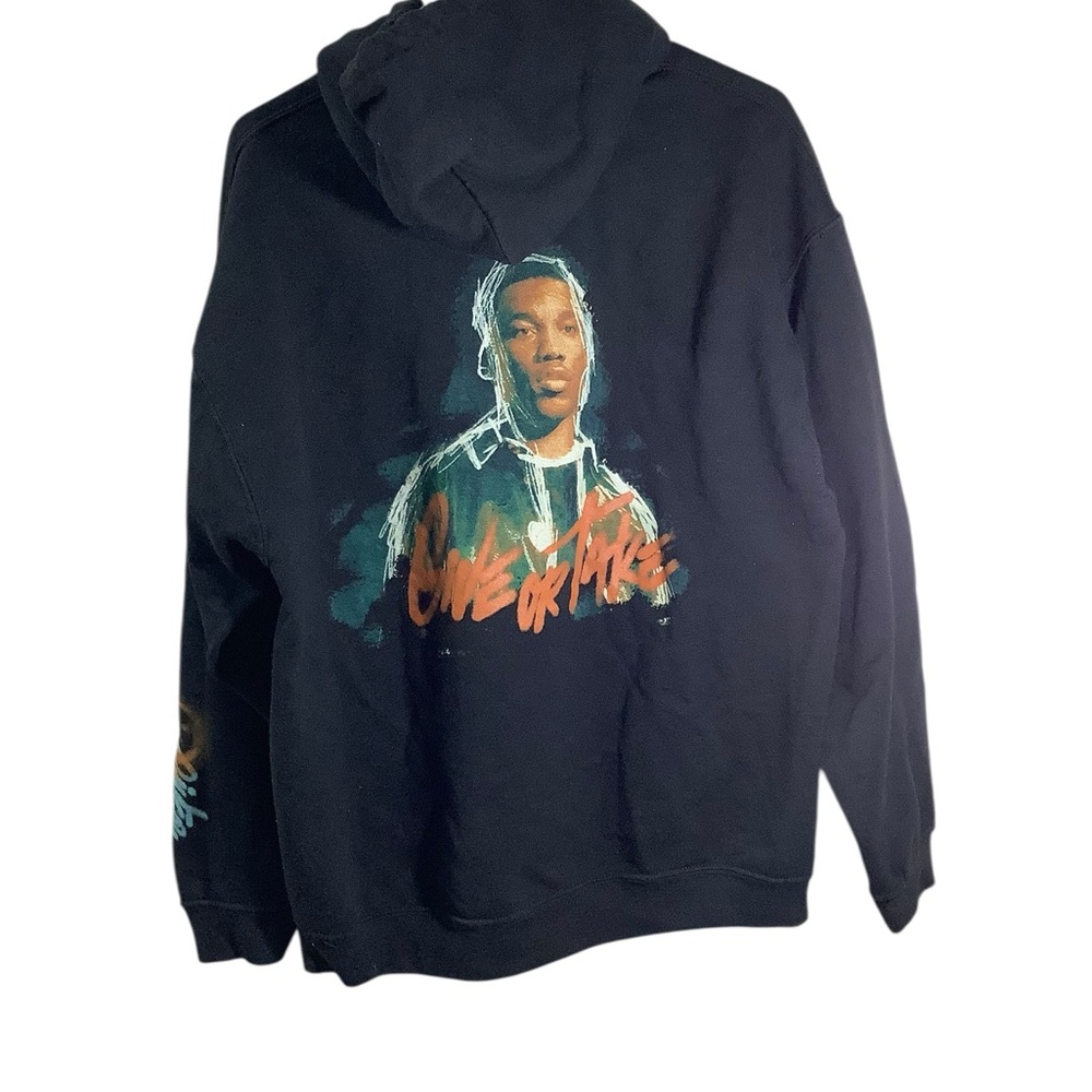 Giveon Give or Take VIP Tour Graphic Hoodie Black R&B Neutral Gender